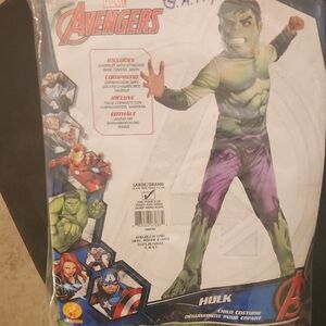 Marvel Avengers Hulk Kids Costume - Green and Purple